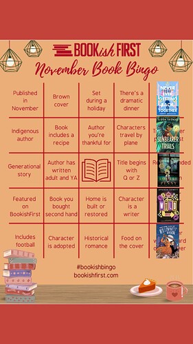 November Bookish Bingo