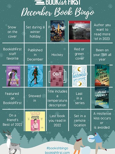 December Book Bingo