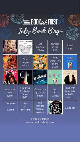 July Bookish First