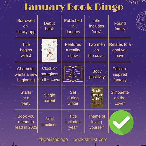 Book Bingo Jan