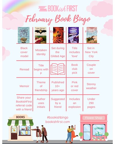 Feb Bookish Bingo