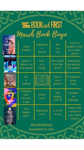 March Bookish Bingo