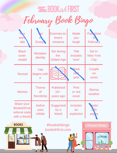 Feb Bingo Board