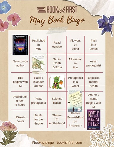 May 2024 Bookish Bingo image