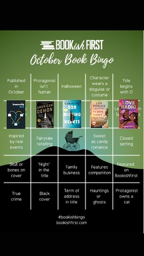 Bookish Bingo Oct. 22