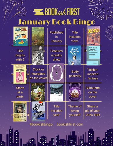 January Bookish Bingo