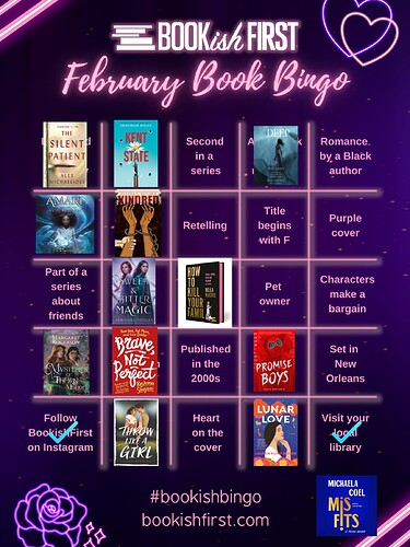 February Book Bingo